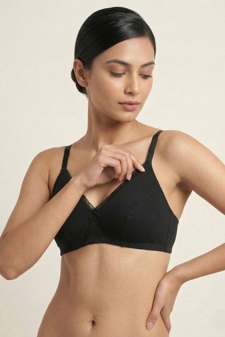 Zivame Double Layered Non Wired 3/4th Coverage Tshirt Bra - Tap Shoe — image 3