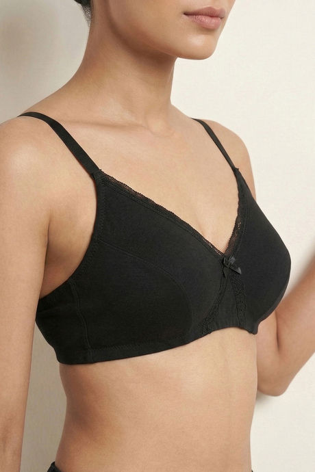 Zivame Double Layered Non Wired 3/4th Coverage Tshirt Bra - Tap Shoe — image 4