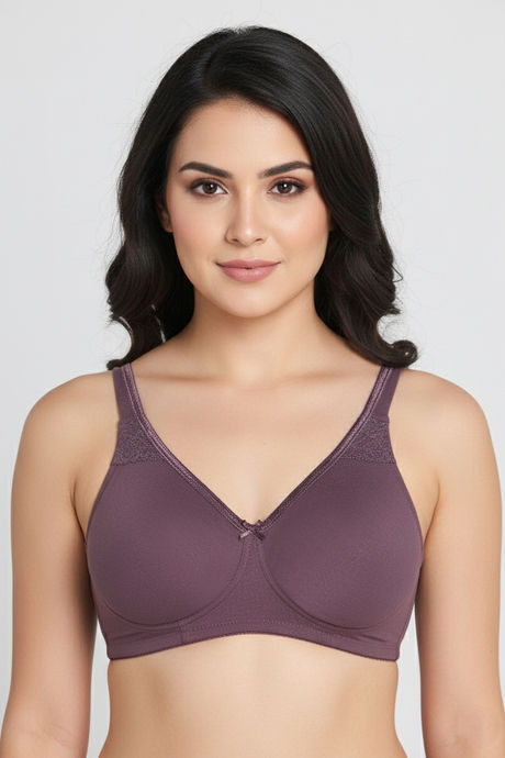 Zivame Double Layered Non Wired 3/4th Coverage Tshirt Bra - Flint — image 2