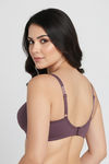Zivame Double Layered Non Wired 3/4th Coverage Tshirt Bra - Flint — thumbnail 3