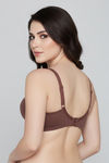 Zivame Double Layered Non Wired 3/4th Coverage Tshirt Bra - Nutmeg — thumbnail 2