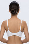 Zivame Double Layered Non Wired 3/4th Coverage Tshirt Bra - White — thumbnail 2