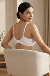 Zivame Double Layered Non Wired 3/4th Coverage Tshirt Bra - White — thumbnail 5