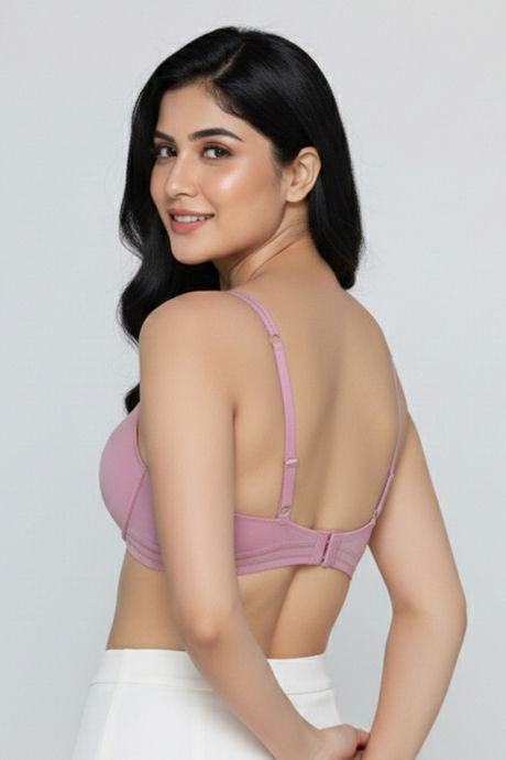 Zivame Padded Regular Wired Medium Coverage Tshirt Bra - Polignac — image 2
