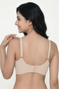 Zivame Padded Non Wired 3/4th Coverage Tshirt Bra - Pink — thumbnail 2