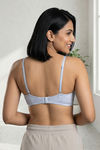 Zivame Padded Non Wired 3/4th Coverage Tshirt Bra - Heather — thumbnail 2