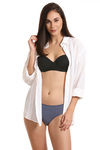 Zivame Medium Rise Full Coverage Hipster Panty (Pack of 3) - Multicolor — thumbnail 9
