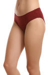 Zivame Medium Rise Full Coverage Hipster Panty (Pack of 3) - Multicolor — thumbnail 11