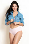 Rosaline Medium Rise Full Coverage Tummy Tucker Hipster Panty (Pack of 2) - Multicolor — thumbnail 5