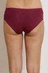 Zivame Anti-Microbial Medium Rise Full Coverage Hipster Panty (Pack of 3) - Multicolor — thumbnail 9