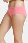 Zivame Anti-Microbial Low Rise Full Coverage Hipster Panty (Pack of 3) - Multicolor — thumbnail 3