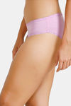 Zivame Medium Rise Full Coverage Hipster Panty (Pack of 3) - Multicolor — thumbnail 3