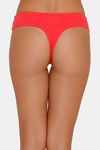 Zivame Low Rise Zero Coverage Thong - Teaberry — thumbnail 2