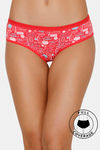 Zivame Dollhouse Low Rise Full Coverage Hipster Panty - Teaberry — thumbnail 1