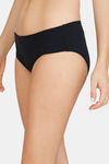 Zivame Copper Infused Low Rise Full Coverage Hipster Panty - Anthracite — thumbnail 3