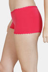 Zivame Low Rise Full Coverage Boyshorts - Raspberry — thumbnail 3