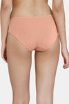 Zivame Breeze Low Rise Full Coverage Hipster Panty - Salmon — thumbnail 2