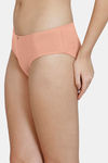 Zivame Breeze Low Rise Full Coverage Hipster Panty - Salmon — thumbnail 3