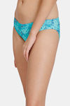 Zivame Summer Blooms Low Rise Full Coverage Beach Bottom - Ceramic — thumbnail 3