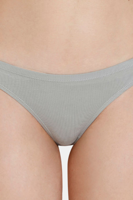Zivame Low Rise Zero Coverage Thong - Limestone — image 6