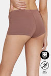 Zivame Natural Collective Low Rise Full Coverage Boyshorts - Nutmeg — thumbnail 2