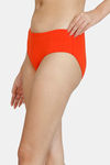 Zivame Natural Collective Low Rise Full Coverage Hipster Panty - Grenadine — thumbnail 3