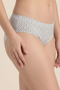 Zivame Zellij Dreams Low Rise Full Coverage Hipster Panty - Plume — thumbnail 2