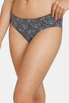 Zivame Sun's Bird Low Rise Full Coverage Hipster Panty - Ebony — thumbnail 4