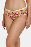 Zivame Bohemian Blooms Low Rise Full Coverage Hipster Panty - Snapdragon — thumbnail 4
