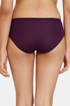 Zivame Low Rise Full Coverage No Visible Panty Line Hipster - Purple — thumbnail 2