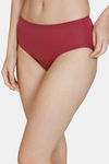 Zivame Low Rise Full Coverage No Visible Panty Line Hipster - Maroon — thumbnail 4