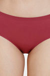 Zivame Low Rise Full Coverage No Visible Panty Line Hipster - Maroon — thumbnail 6