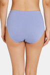 Zivame Anti-Microbial High Rise Full Coverage Hipster Panty - Jacaranda — thumbnail 2