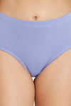 Zivame Anti-Microbial High Rise Full Coverage Hipster Panty - Jacaranda — thumbnail 4
