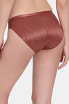 Zivame Coral Glaze Low Rise Full Coverage Bikini Panty - Cinnabar — thumbnail 2
