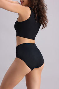 Zivame Spacer Full Rise Medium Coverage Hipster Panty - Anthracite — thumbnail 3
