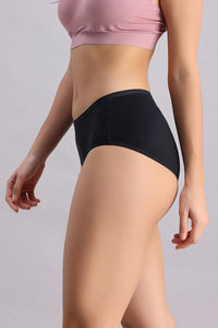 Zivame Marshmellow Medium Rise Full Coverage Hipster Panty - Anthracite — thumbnail 2