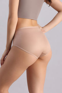Zivame Marshmellow Medium Rise Full Coverage Hipster Panty - Roebuck — thumbnail 3