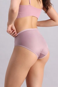 Zivame Miracle Regular Rise Full Coverage Hipster Panty - Elderberry — thumbnail 3