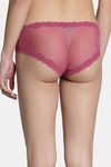 Zivame Coquette Blush Regular Rise Full Coverage Hipster Panty - Malaga — thumbnail 2