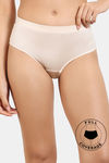 Zivame Striped Jacquard Medium Rise Full Coverage Hipster Panty  - Morganite — thumbnail 1