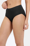 Zivame Medium Rise Full Coverage Hipster Panty - Anthracite — thumbnail 3