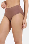 Zivame Medium Rise Full Coverage Hipster Panty - Nutmeg — thumbnail 3