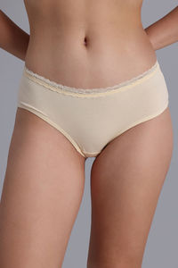 Zivame Dreamcatcher Regular Rise Full Coverage Hipster Panty - ECRU — thumbnail 4