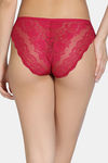 Zivame Forever Yours Low Rise Full Coverage Bikini Panty - Cerise — thumbnail 2