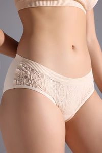 Zivame Regular Rise Full Coverage Hipster Panty - Skin — thumbnail 4