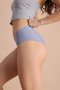 Zivame Freeform Regular Rise Full Coverage Hipster Panty - SilverBul — thumbnail 2