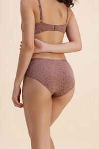 Zivame Power Pulse Full Coverage Hipster Panty - Clove — thumbnail 3