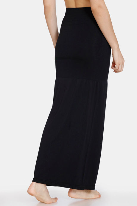 Zivame All Day Flared Mermaid Saree Shapewear - Black — image 4