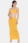Zivame All Day Flared Mermaid Saree Shapewear - Mustard — thumbnail 5
